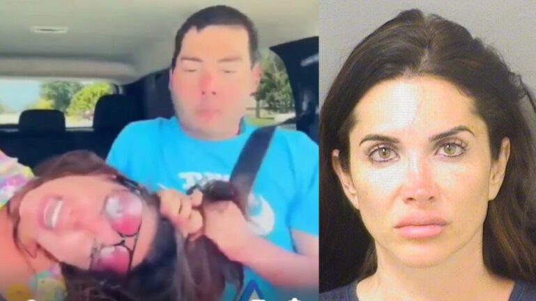 Elisa Jordana has been criticized for assaulting her boyfriend on a livestream