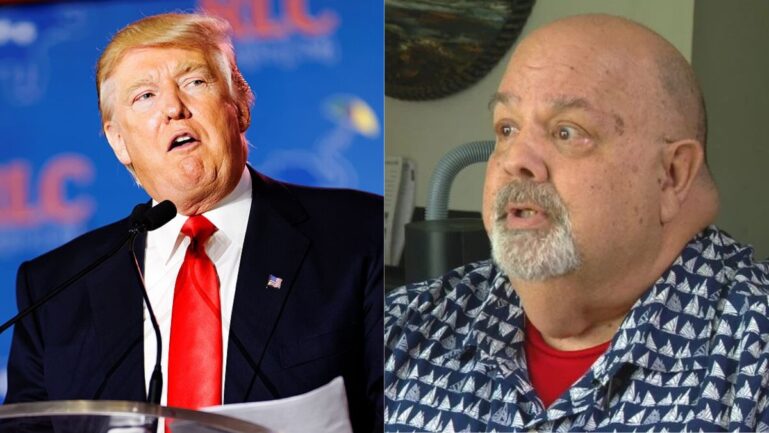 A $640 Donald Trump-branded watch left a Rhode Island MAGA couple frustrated and disappointed. (Image Credits: Michael Vadon/ Wikimedia Commons/ CC BY-SA 2.0; WJAR)