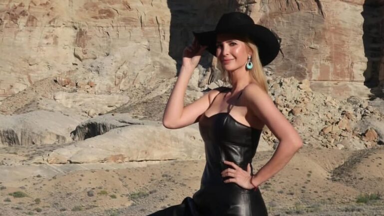 Ivanka Trump's fashion is unmistakably a love affair with black. (Image Credit: Instagram/@ivankatrump)