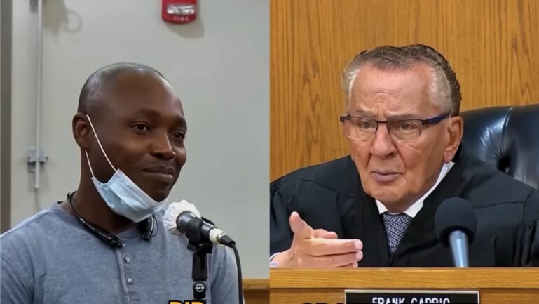 Judge Frank Caprio let the man’s daughter decide his traffic violation verdict in court