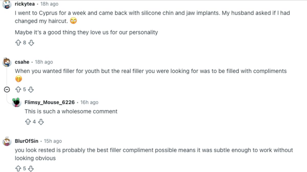 Reddit users reaction Husband