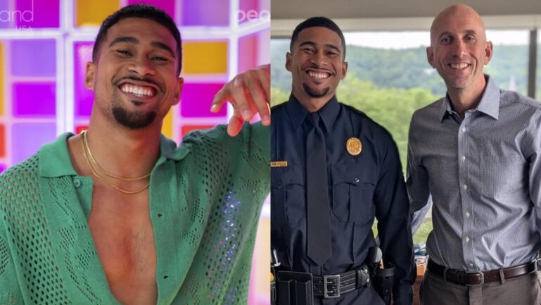 Sean Reifel faces criticism from Mayor J. William Reynolds over his Love Island USA participation. (Image Credits-@Loveislandusa/Instagram and @BPD/Facebook)