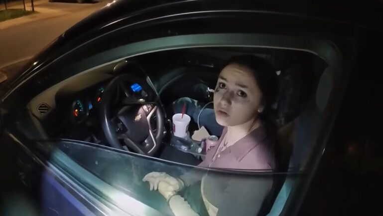 An apartment complex security guard called the police for a welfare check