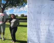 Idaho Black Couple Confronts White Neighbor Over ‘I Hate Blacks’ Note Stuck on Door—Woman’s Odd Reason Convinces Noone