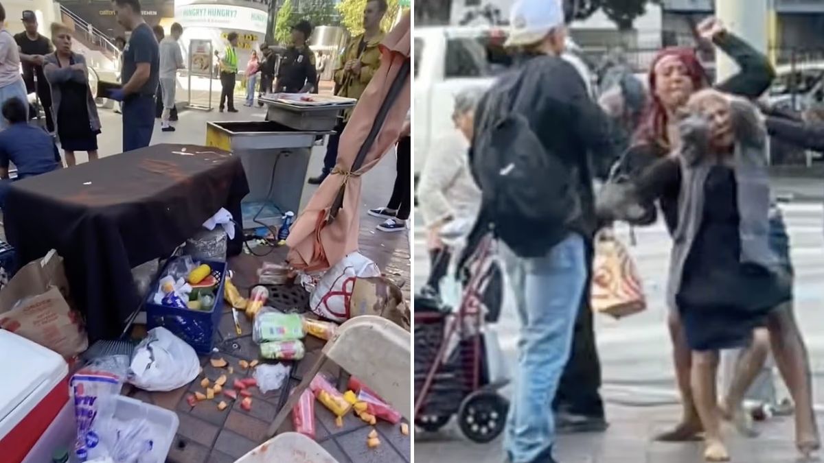 Old Los Angeles Hotdog Vendor Left With Severe Injuries After a Woman's Brutal Attack—Suspect Makes Chilling ‘Little Bit' Claim As Son Seeks ‘Justice'