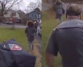 Doorbell Cam Reveals Elderly Domino’s Pizza Delivery Man’s Chilling Words Seconds Before Thieves Snatched His Bag and Ran—’I Gotta Get…’