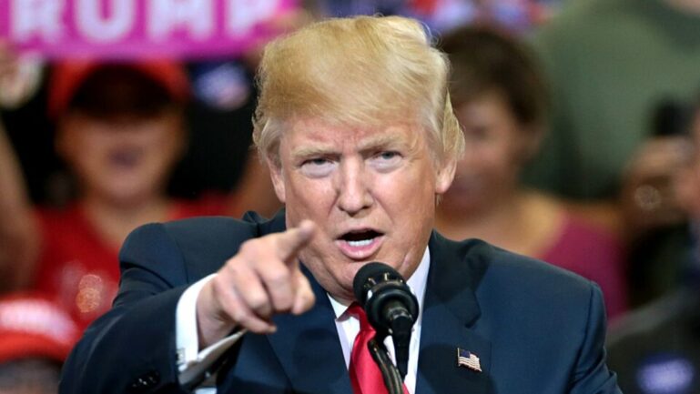 Michigan nurse is under Secret Service scrutiny after a controversial video about Donald Trump (Credit: Gage Skidmore)