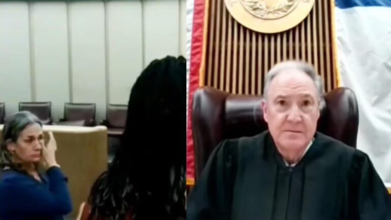 Texas Judge scolds the defendant during a hearing in a Jefferson County courtroom. (Image Credits-@Law, Crime, & Punishment/YouTube)
