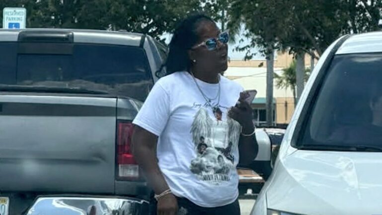 A Florida woman shot a man after a parking dispute.