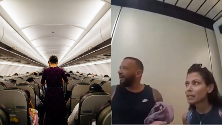 Florida couple arrested over lewd activity on flight