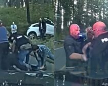 Police Dashcam Shows Washington Driver’s Near-Fatal Attack on Female Cop After Highway Crash—Judge Sets $10K Bond Despite Gun Grab Attempt