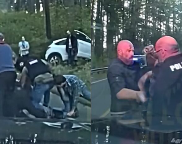 Police Dashcam Shows Washington Driver’s Near-Fatal Attack on Female Cop After Highway Crash—Judge Sets $10K Bond Despite Gun Grab Attempt