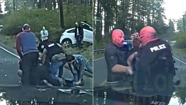 Police Bodycam Shows DUI Suspect Trying to Grab Deputy's Gun After Highway Crash