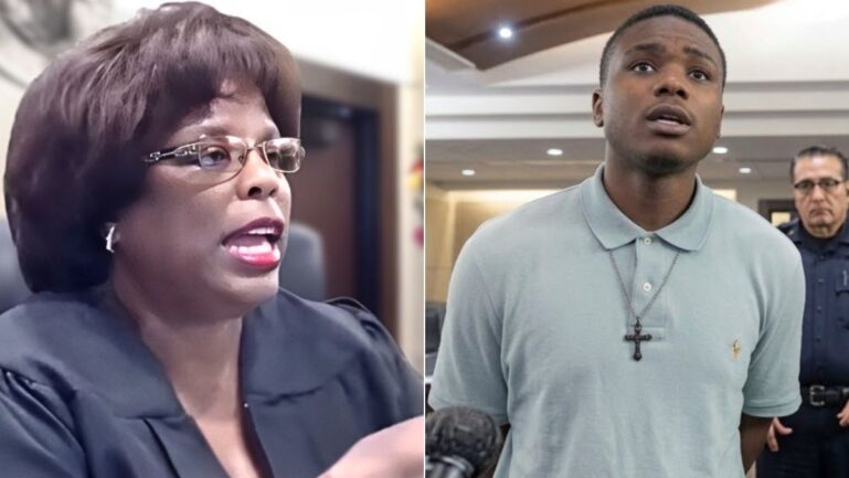 Judge Boyd gave the maximum sentence to the father responsible for the baby's death. (Image Credit: YouTube / @Court Of Justice)