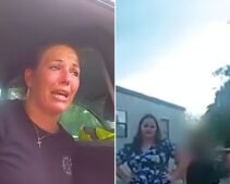 Florida Police Bodycam Shows Racist Drunk Woman Contradicting Herself as She Denies Assaulting a Little Girl on Her Birthday—’Their Skin…’