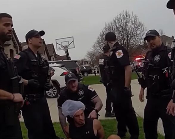 Police Bodycam Shows Gym-Goer Punching Cop After Parents Refuse to Let Him Inside—‘You’re Supposed To Be…’