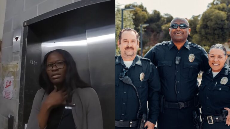 suspect breaks down after police confront her
