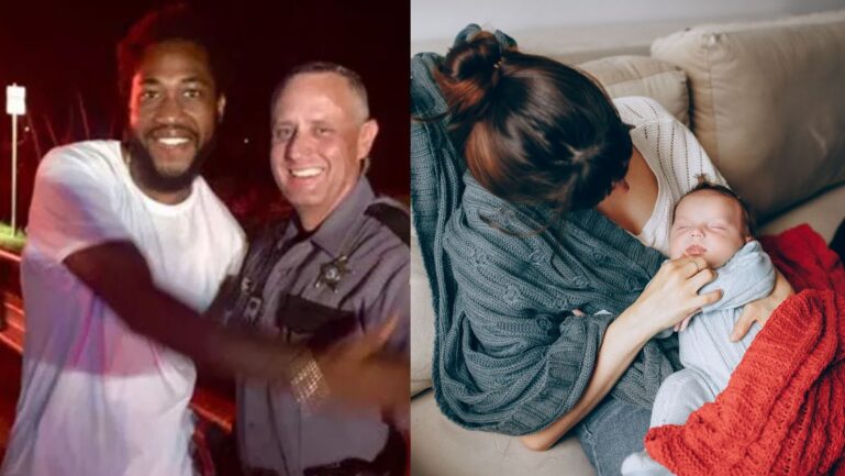 Florida Deputy won hearts after helping mother give birth at traffic stop