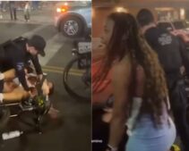 Viral Video Shows Arizona Black Woman Bystander Slammed Onto Metal Bicycle By Police—’She Wasn’t Interfering and…’