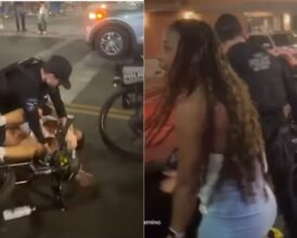 Viral Video Shows Arizona Black Woman Bystander Slammed Onto Metal Bicycle By Police—’She Wasn’t Interfering and…’