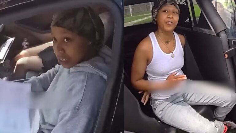 Deputy confronts uncooperative driver who admits to having a firearm with her