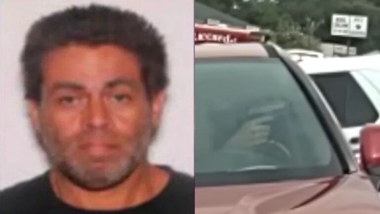 dashcam captures final moments of child kidnapper