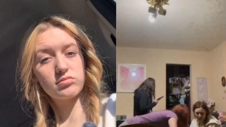 Physical attack on black girl