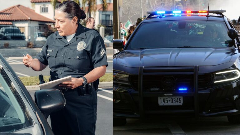 Karen Called a Police Officer Racist and Spat on Another One’s Face