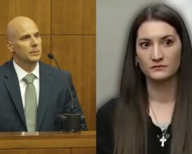 Courtroom Cam Shows Lindsay Clancy’s Facebook Post Calling Toddler the ‘Most Difficult Human’—Police Sergeant Makes Key Admission During Trial
