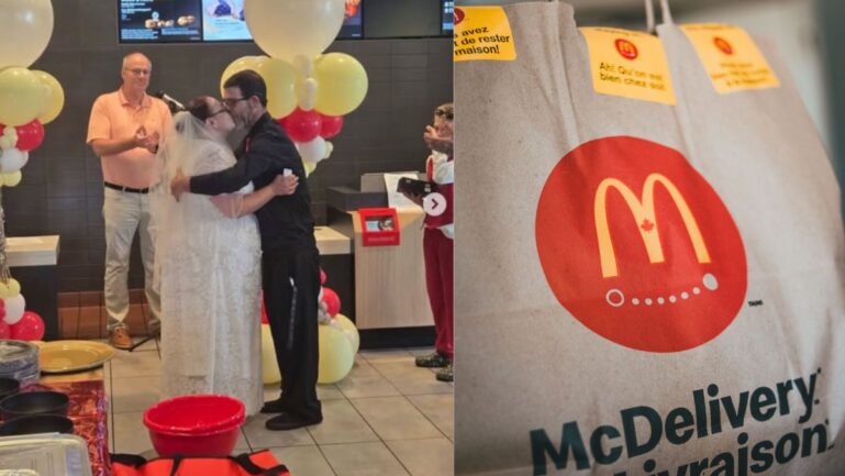 Ohio McDonald's wedding crashed the internet